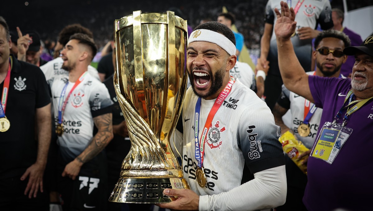 Memphis Depay y Corinthias conquistan el Campeonato Paulista 2025 (EFE)