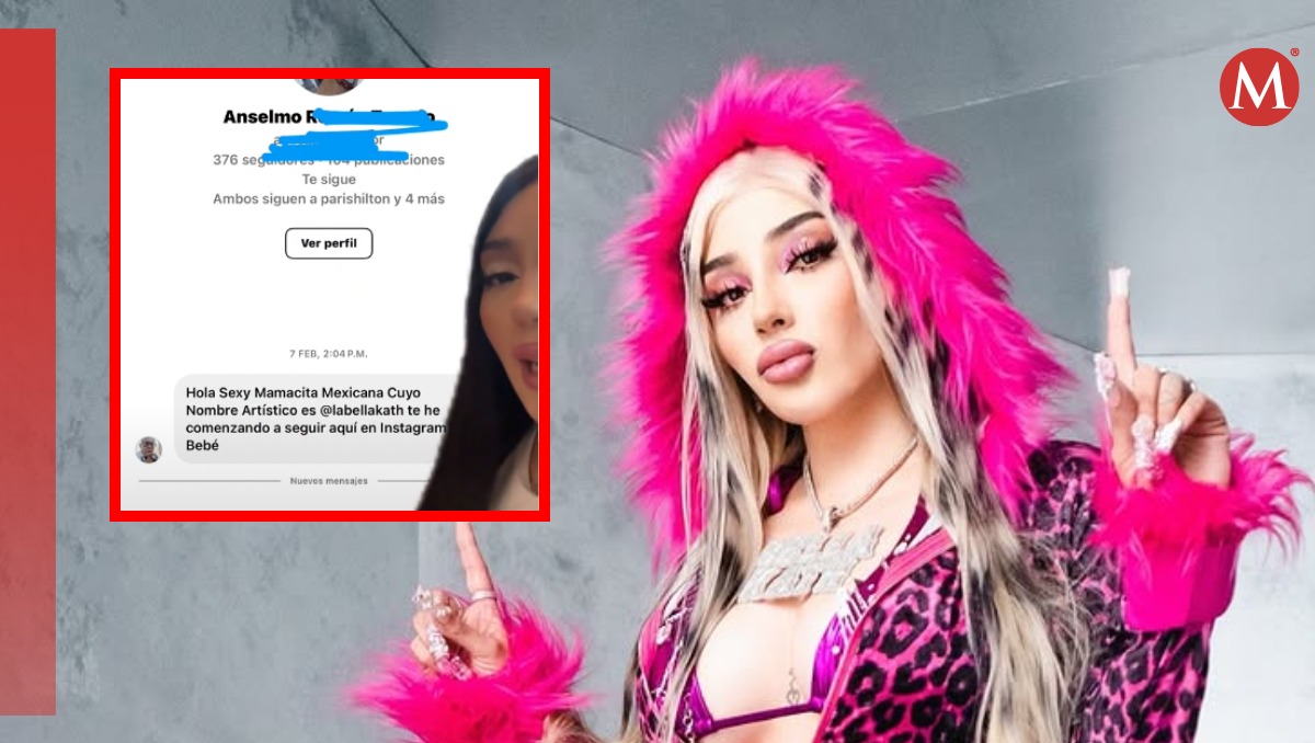 Bellakath exhibe a adulto mayor que le manda mensajes