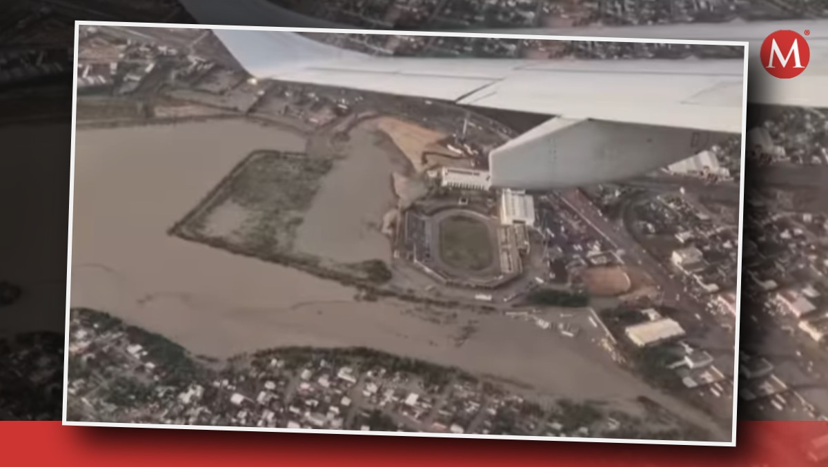 Captan inundación de Reynosa desde el aire; una fotografa compartió un video donde se ve al municipio sumergido en el agua.