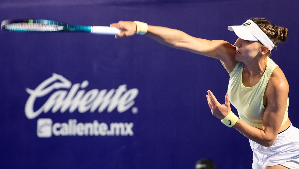 La suiza Masarova se hizo con el último boleto de semifinales del Vallarta Open (Foto: Cortesía)