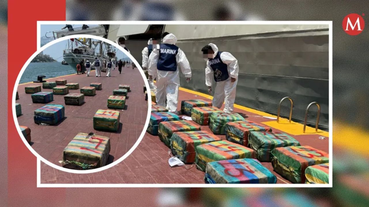 Aseguran mil 800 kilogramos de cocaína en Guerrero; hay 5 individuos arrestados