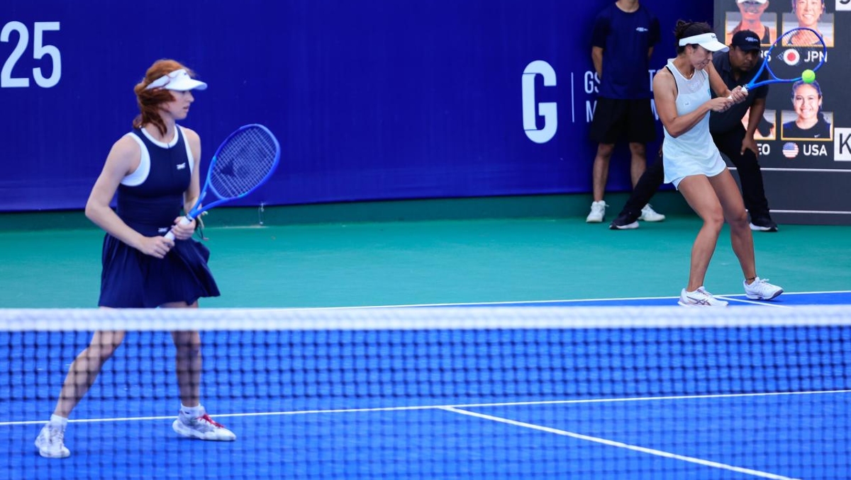 Australiana y nipona estarán en la final de dobles este domingo en Puerto Vallarta (Foto: Cortesía)