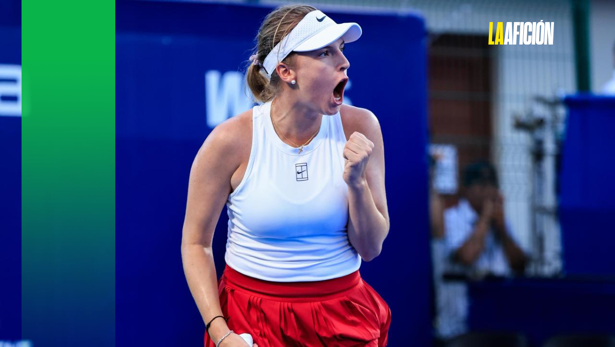 Fruhvirtova venció en dos sets, pero un partido reñido a Watson (Foto: Cortesía)