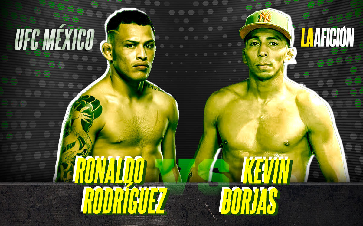 Ronaldo Lazy Boy vs Kevin Borjas EN VIVO. UFC México 2025 (La Afición)