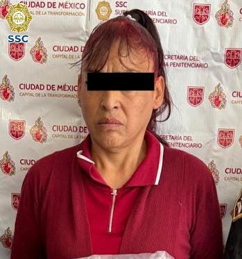 La SSC detuvo a un mujer en la penitenciaría Santa Martha en la CdMx. | Especial