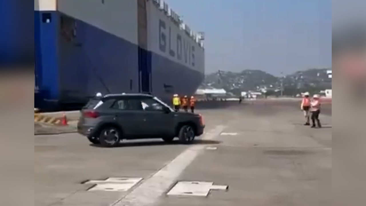Arriba a Oaxaca 'Glovis', buque carguero de Corea del Sur