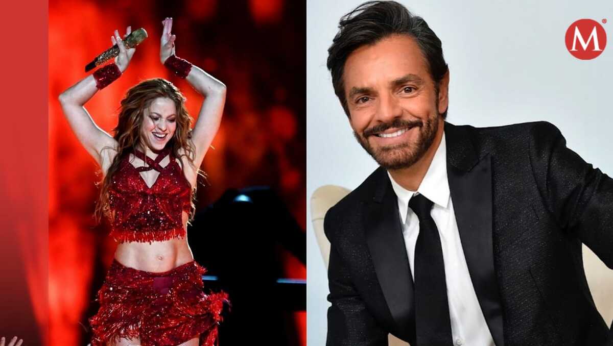 Shakira y Eugenio Derbez