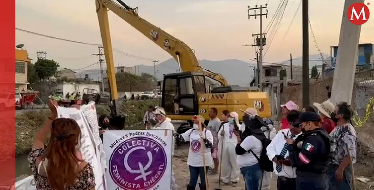 Localizan más restos humanos en Canal de Cartagena, Ecatepec, tras hallazgo de feto