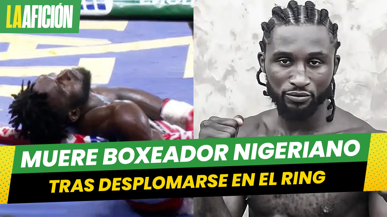 Muere boxeador Gabriel Oluwasegun Olanrewaju tras desplomarse en medio de su pelea