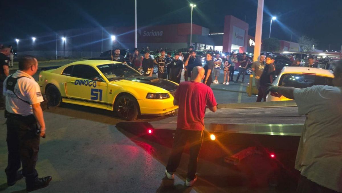 El sábado se realizó un operativo contra arrancones ilegales en Santa Catarina. Especial