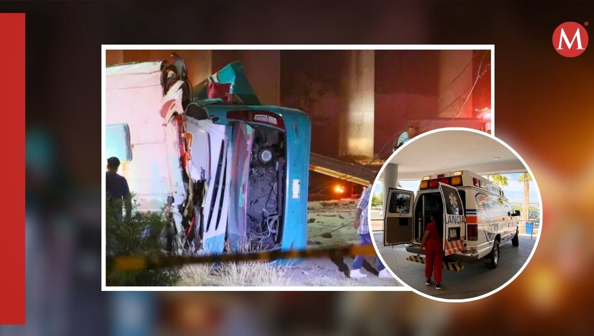 El seguro del autobús de la línea Ejidales está cubriendo los gastos médicos de los heridos. | Especial