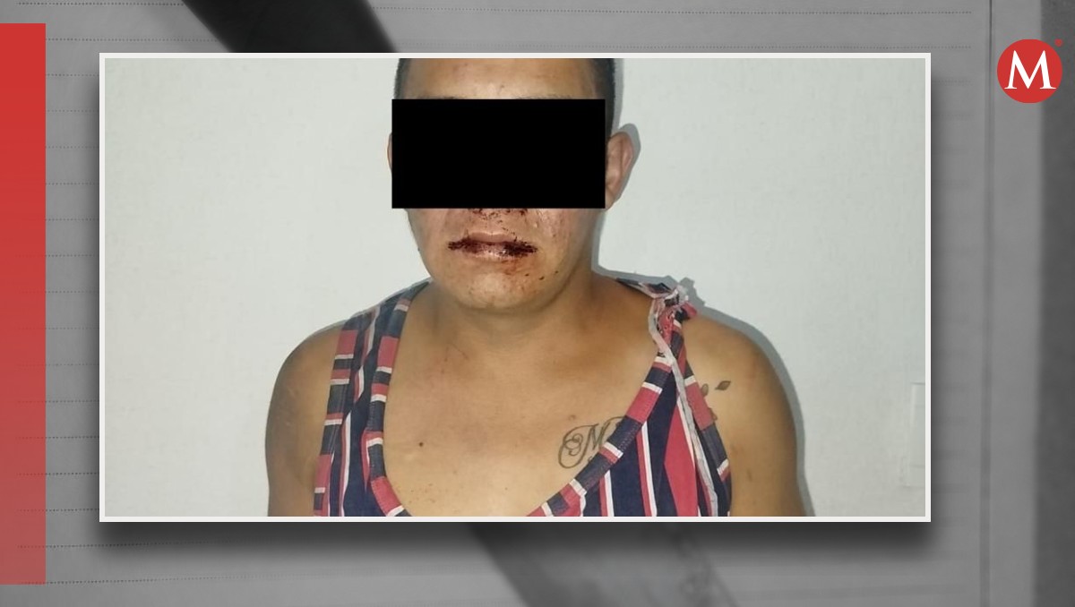 Los vecinos retuvieron al hombre para evitar que escapara. (Foto: Especial)