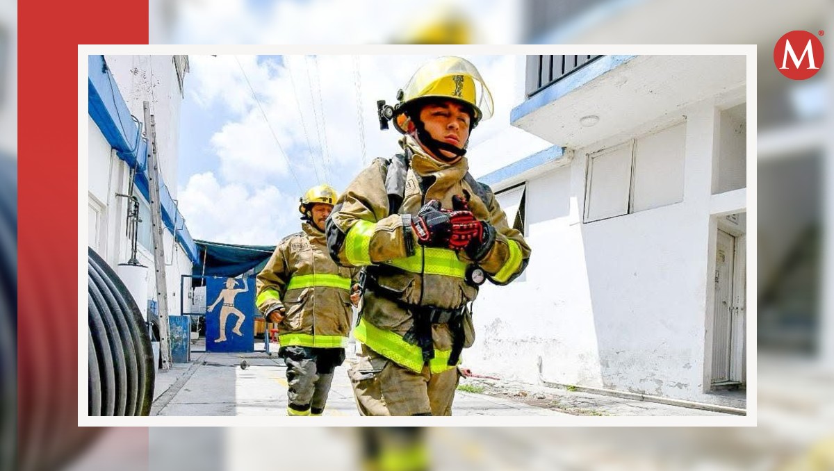 Christian Fabián Rodríguez Cisneros, bombero de Irapuato, Guanajuato.