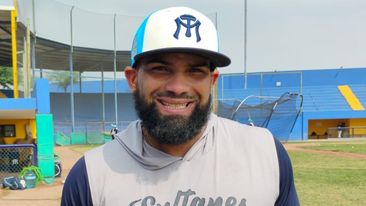 Deivy Grullón busca aportar su experiencia a Sultanes de Monterrey en la temporada 2025 (Tomás López)
