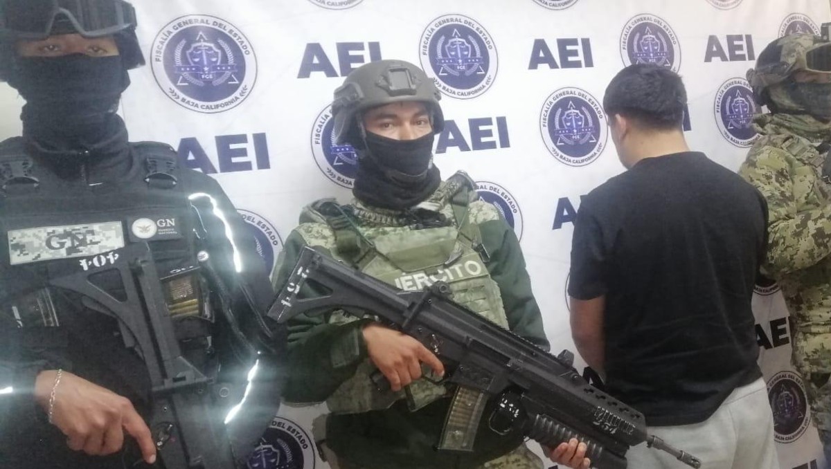 Detienen en Tijuana a 'Mario Bros', líder local de Los Mayos, ligado a múltiples homicidios