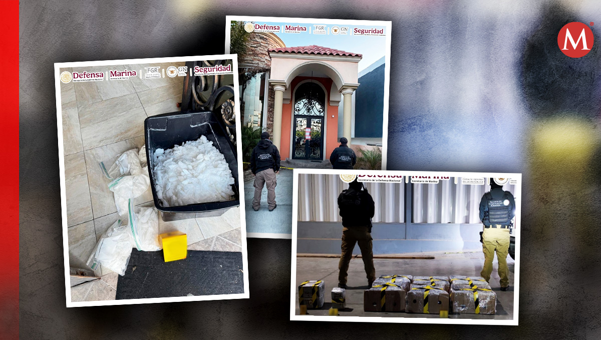 Los aseguramientos se dieron domicilios de la zona de Rosarito de estupefacientes. | Especial