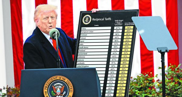 El mandatario presentó una agenda proteccionista que supera los peores escenarios de los analistas. Reuters