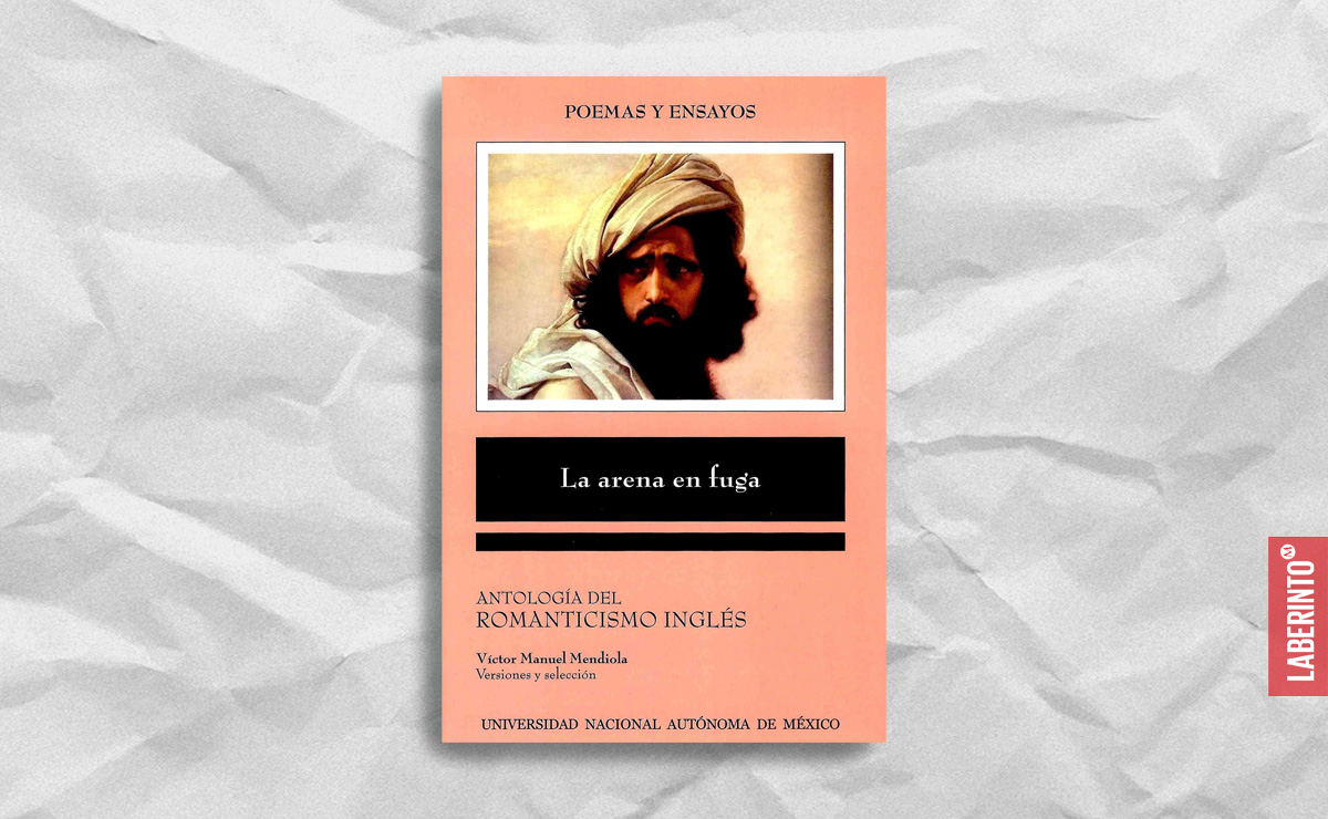 Portada de la antología ‘La arena en fuga’. (UNAM)