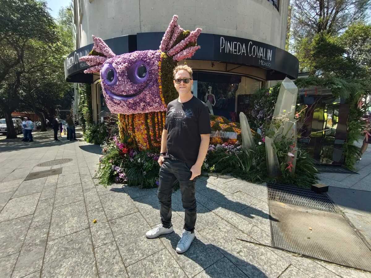 Ricardo Covalin compartió los detalles de su Jardín del Futuro / Adriana Jiménez