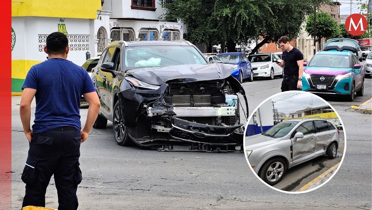Afortunadamente el accidente no dejó personas lesionadas | Marcela Cuevas
