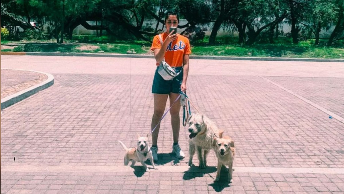 Sus amigos la recuerdan por su amor a los animales. (Foto: Berenice Giles Rivera)