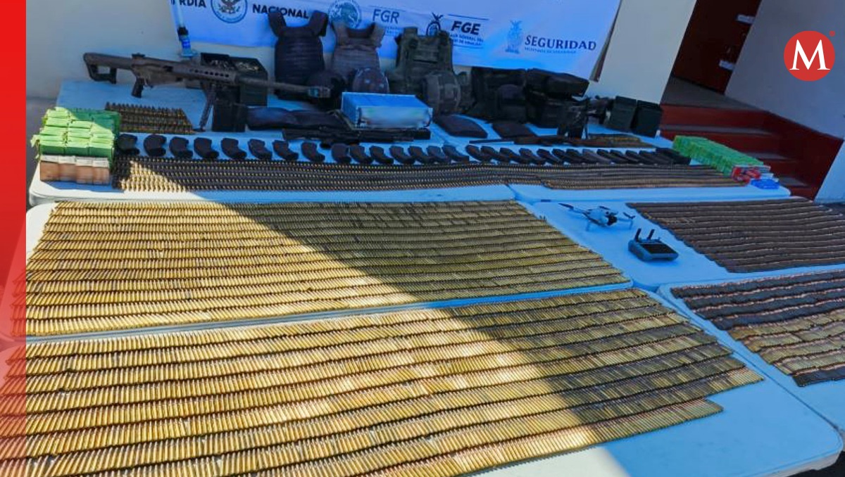 Aseguran más de 14 mil cartuchos útiles de diferentes calibres en Sinaloa. | SSPC