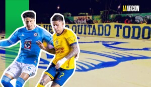 Afición del América prepara manta con contundente mensaje para Cruz Azul previo a Concachampions.