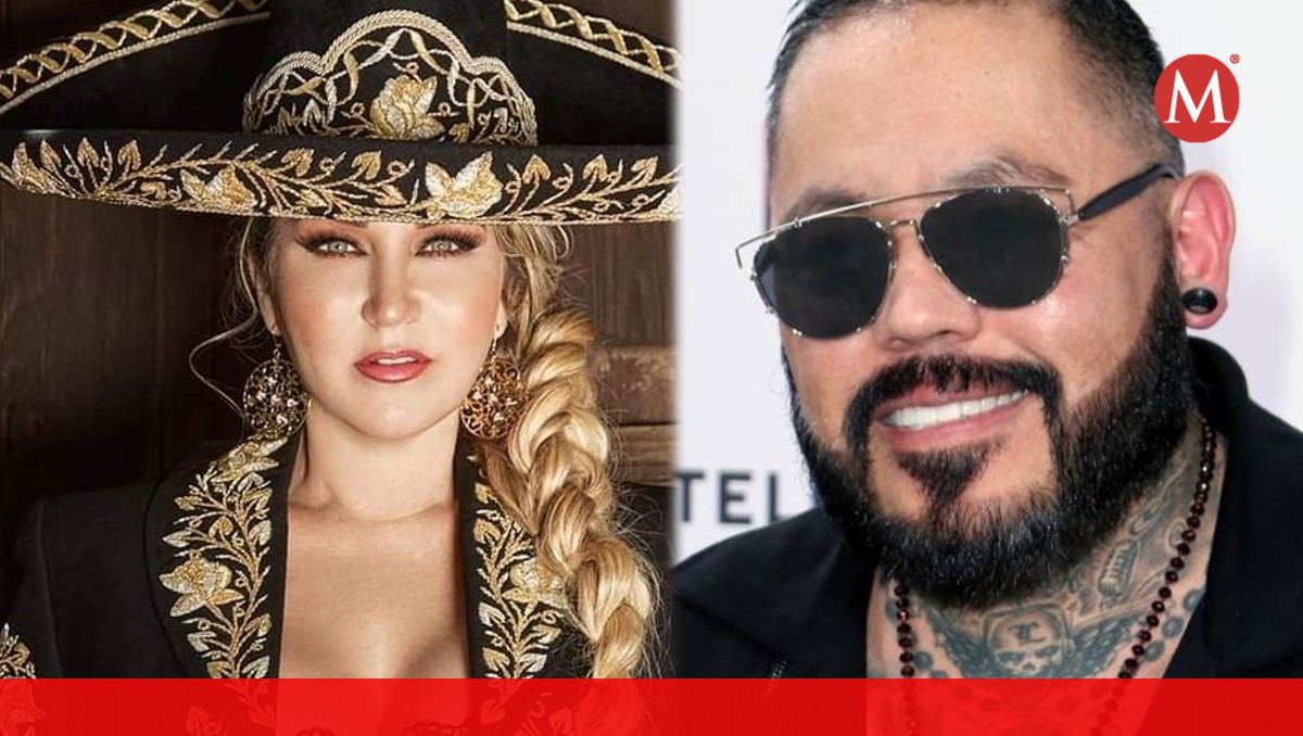 Alicia Villarreal se encuentra con A.B. Quintanilla, rival de Cruz Martínez. | Archivo