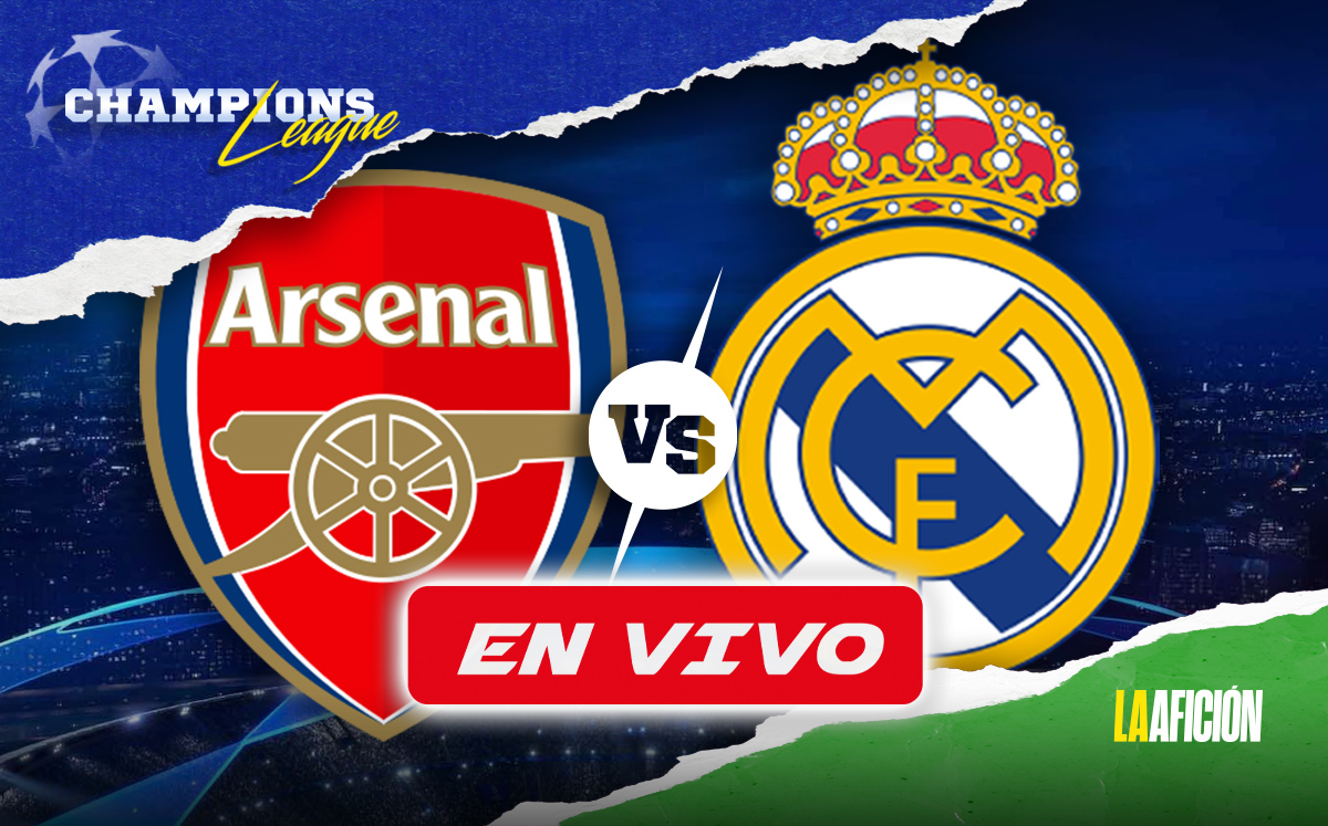 Arsenal vs Real Madrid EN VIVO | Ida de cuartos de final, Champions League (La Afición)