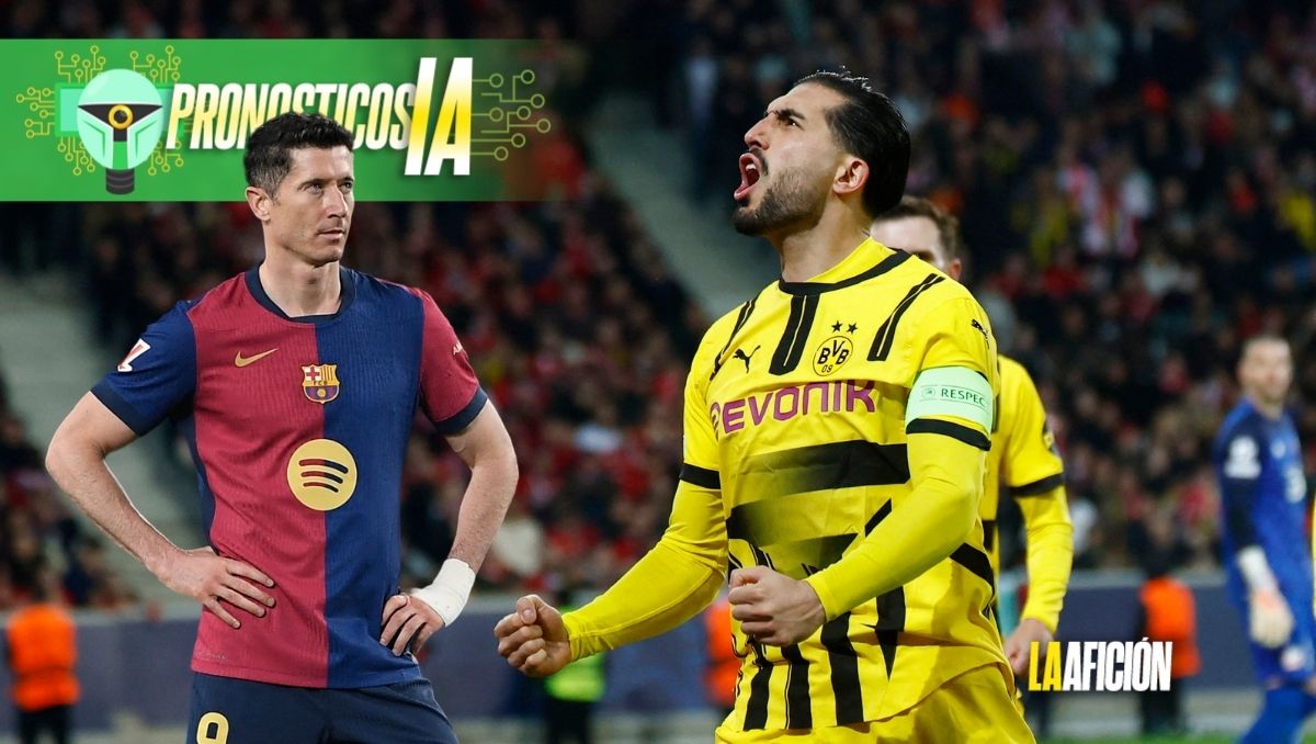 ¿Quién ganará entre Barcelona y Dortmund en Champions League, según la IA? (AFP / Reuters)