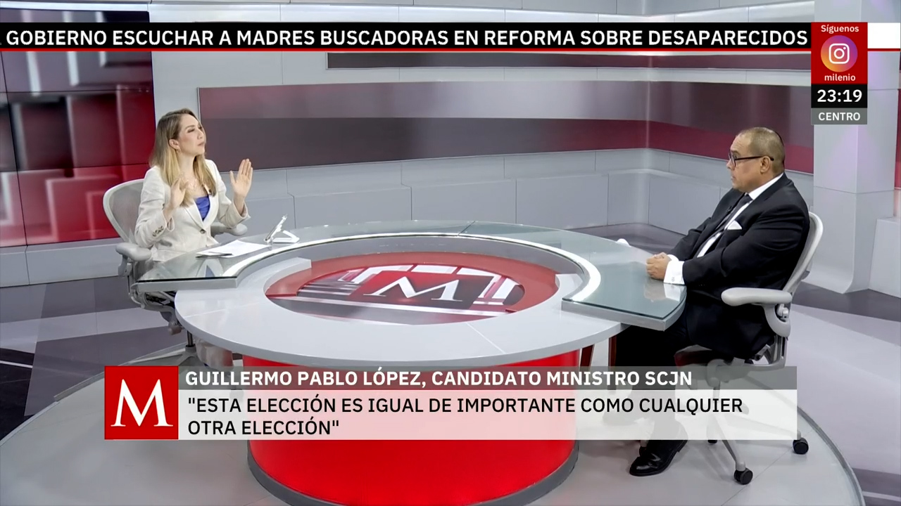Guillermo López Andrade advierte que el espectáculo no es digno del Poder Judicial