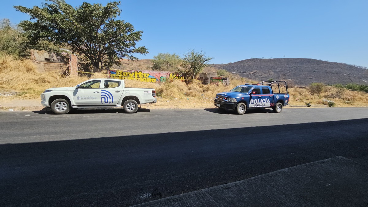El hallazgo ocurrió en una brecha de la colonia el Calabozo. (Juan Carlos Munguía)