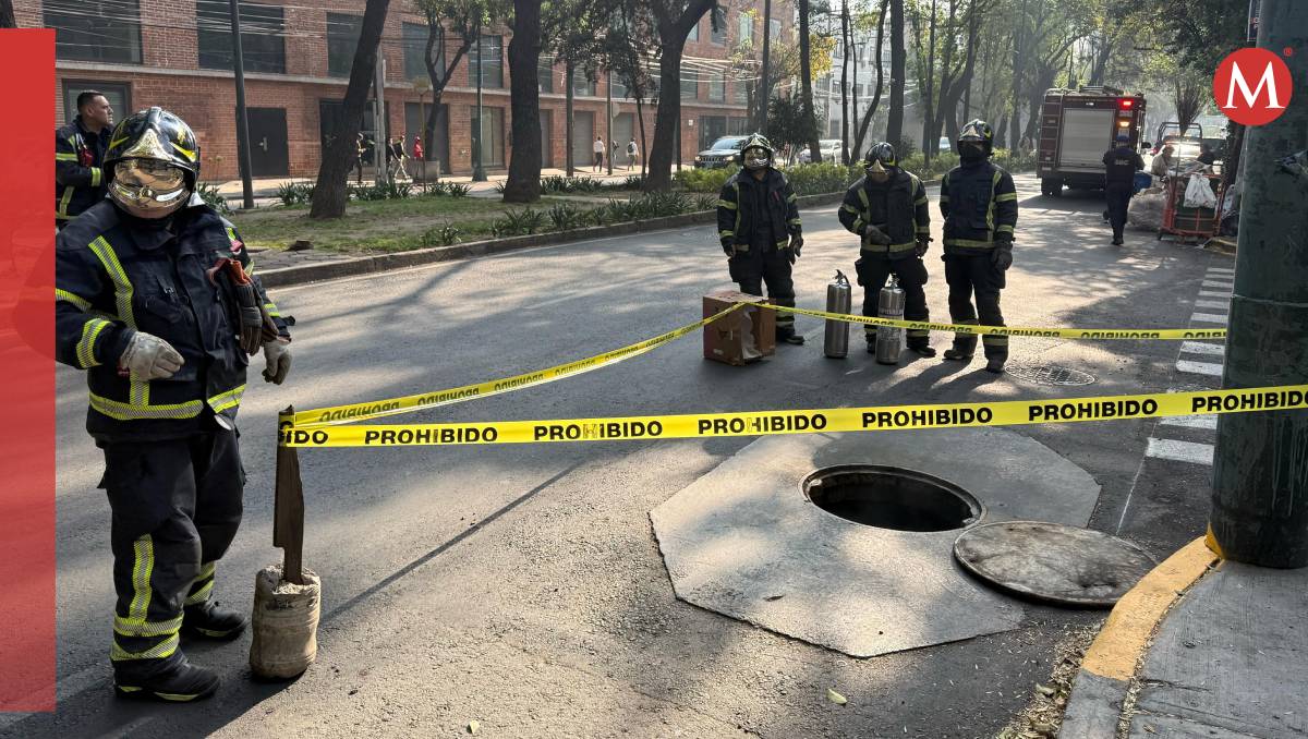 El hombre fue encontrado dentro de una alcantarilla en Polanco (Ramón Ramírez)