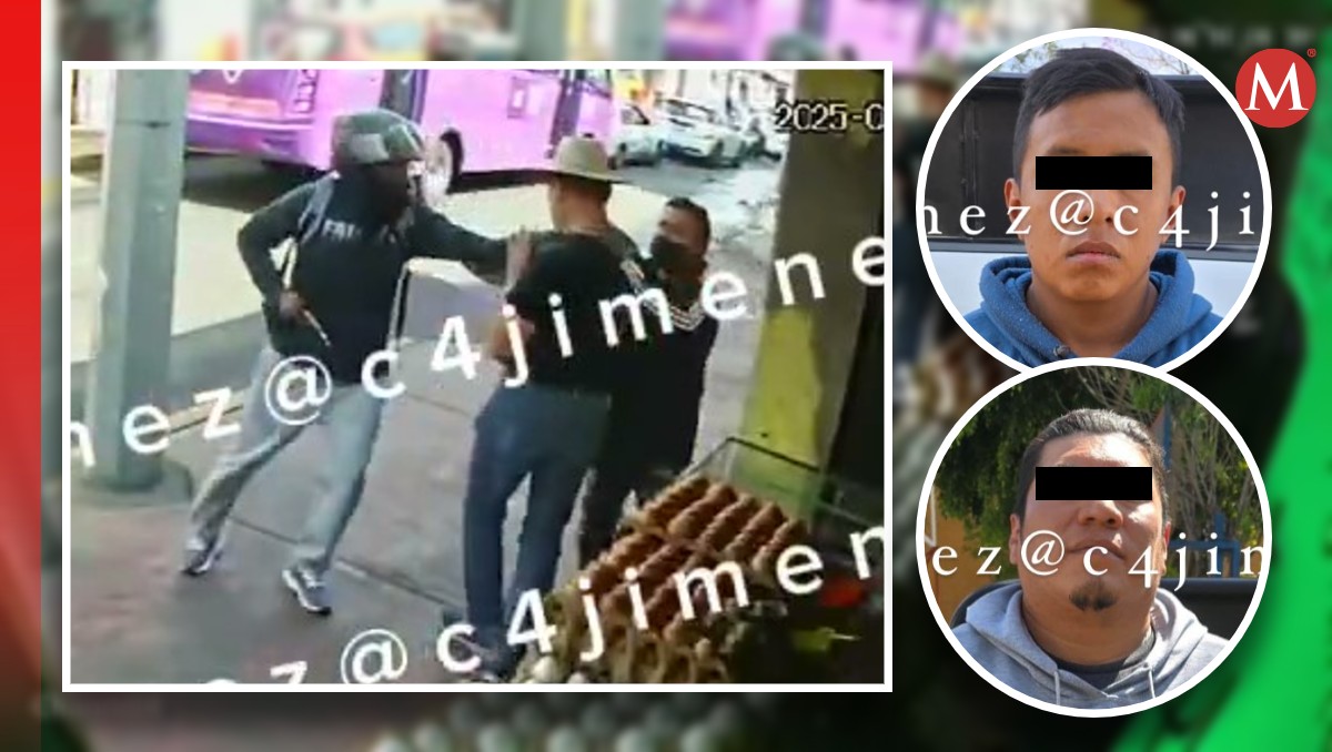 Dos hombres que robaban en la alcaldía Xochimilco fueron detenidos. | Especial