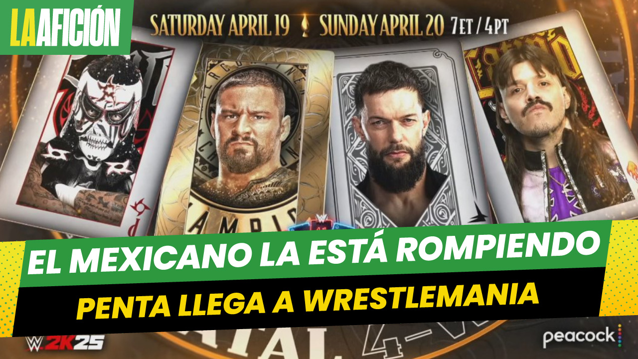 ¡OFICIAL! Penta Zero Miedo luchará por el título Intercontinental de WWE en Wrestlemania