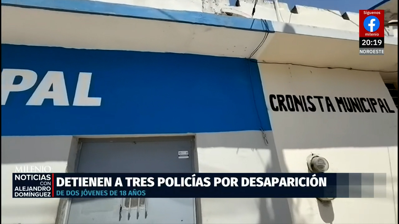 Tres policías de San Luis Potosí detenidos por su implicación en desapariciones