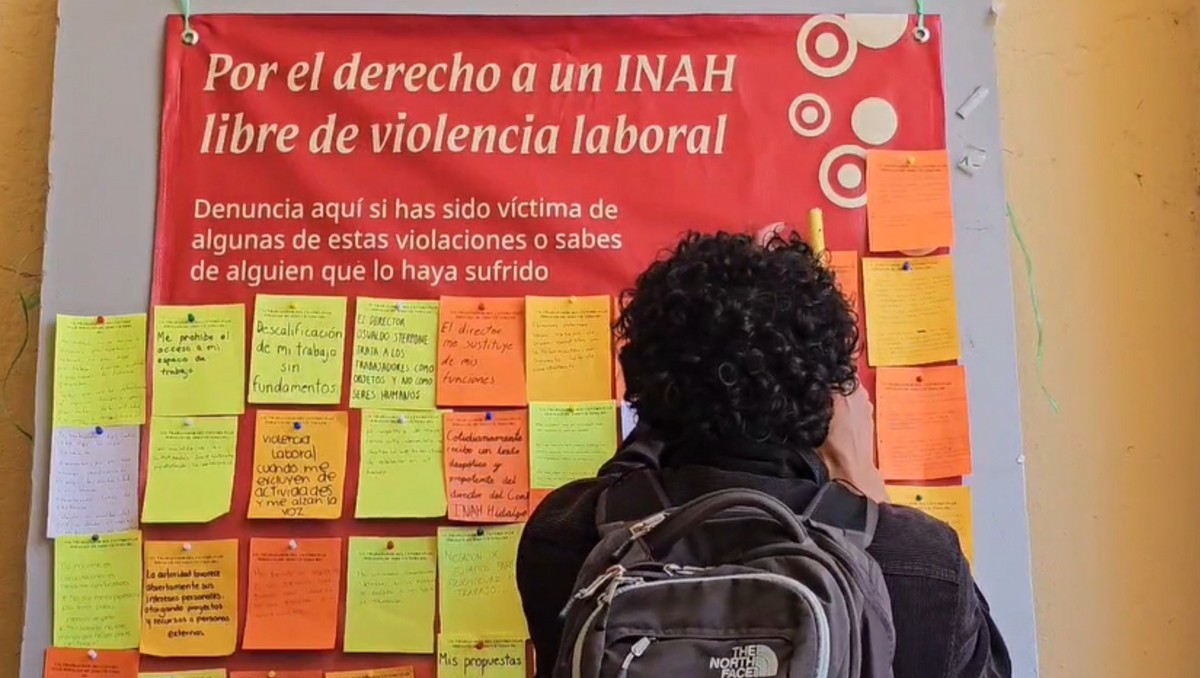 rabajadores del INAH denuncian exclusión laboral y malos tratos por parte del delegado