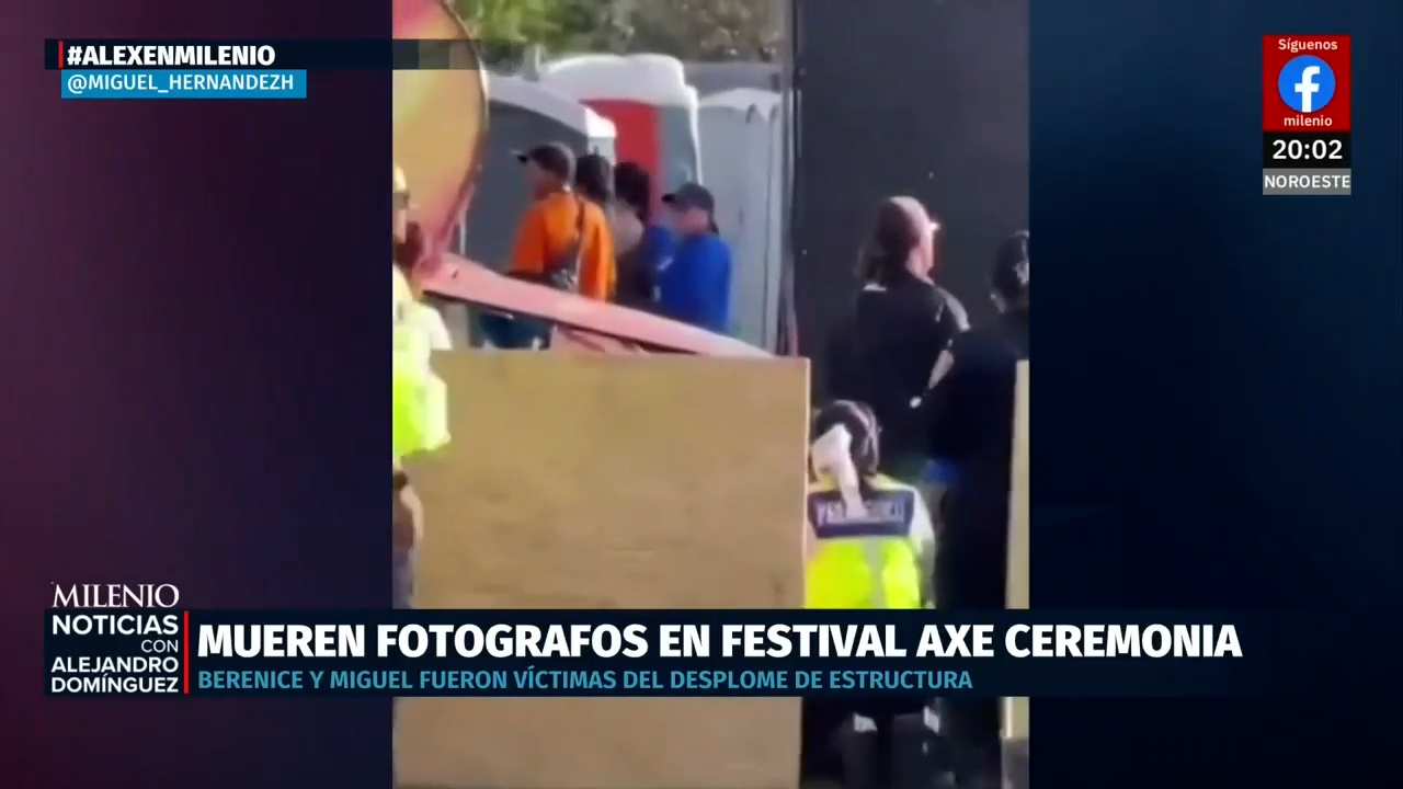 Silencio y omisiones tras la muerte de Berenice y Miguel Ángel en el Festival Axe Ceremonia