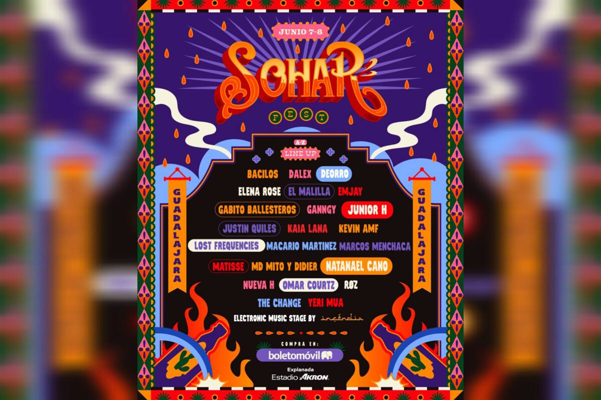 SOHAR FEST, presenta el cartel de su primera edición. (Cortesía).