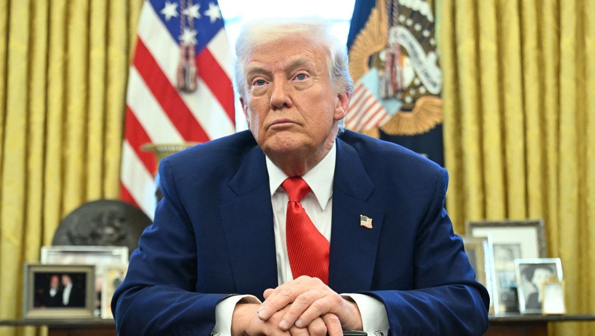 Donald Trump en el Despacho Oval. (Foto: AFP)