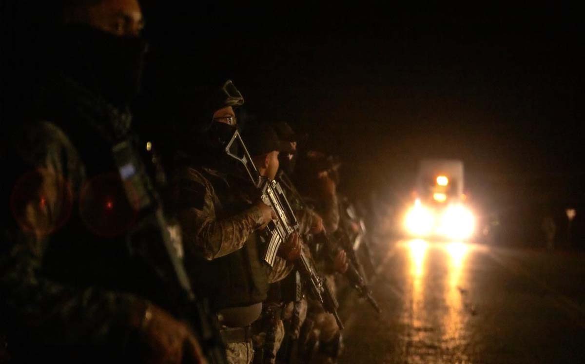 El operativo se extendió toda la madrugada. l Especial