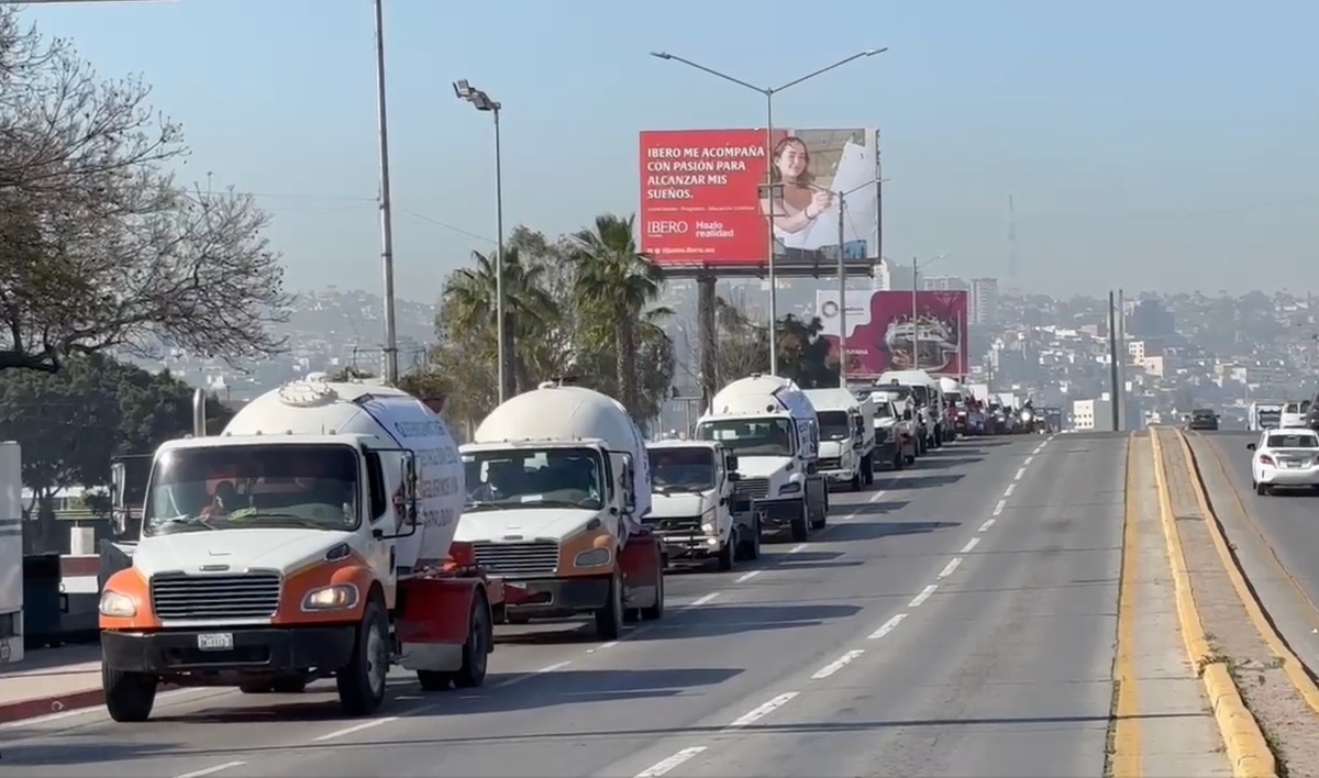 Gaseros de Tijuana exigen mejores condiciones de trabajo
