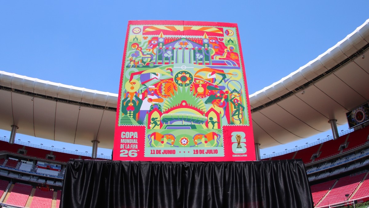 Mario “Cuemanche” presenta el póster de Guadalajara 2026 (Imago7)