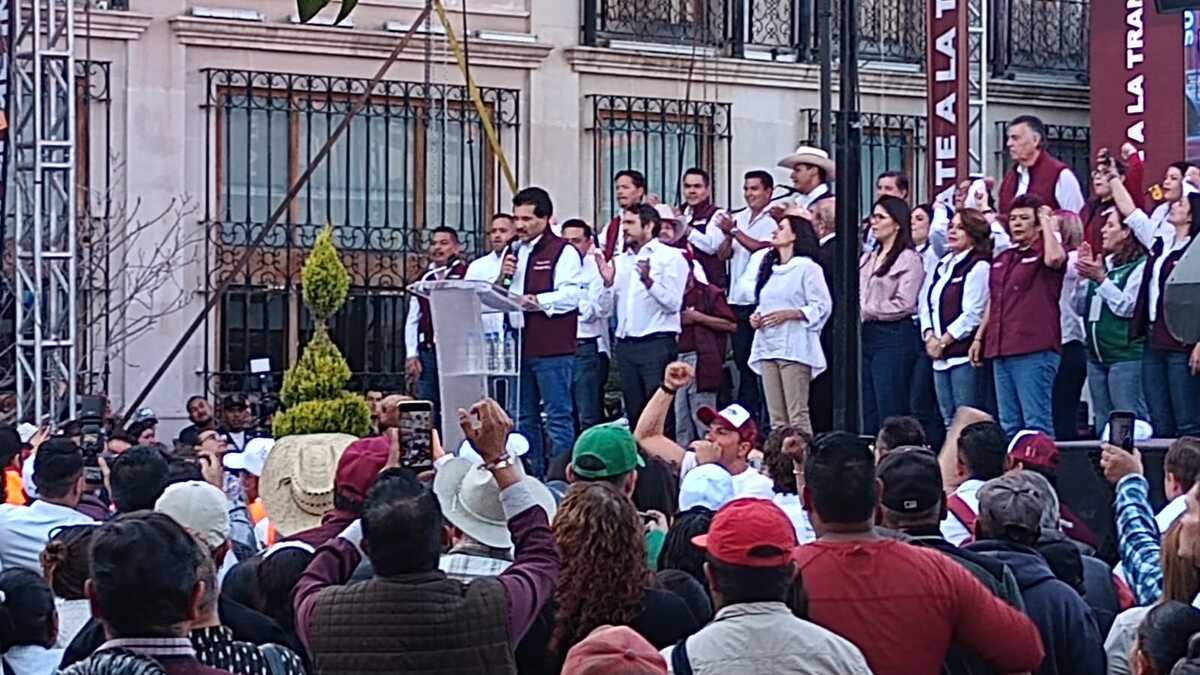 Se trata del abanderado de Movimiento de Regeneración Nacional, Partido del Trabajo y el Verde Ecologista.| Archivo