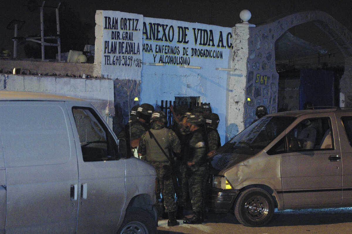 Anexos ligados a los cárteles de la droga (AP).