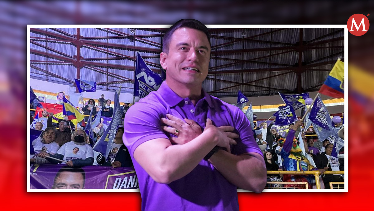 Daniel Noboa se perfile como ganador de la presidencia en Ecuador