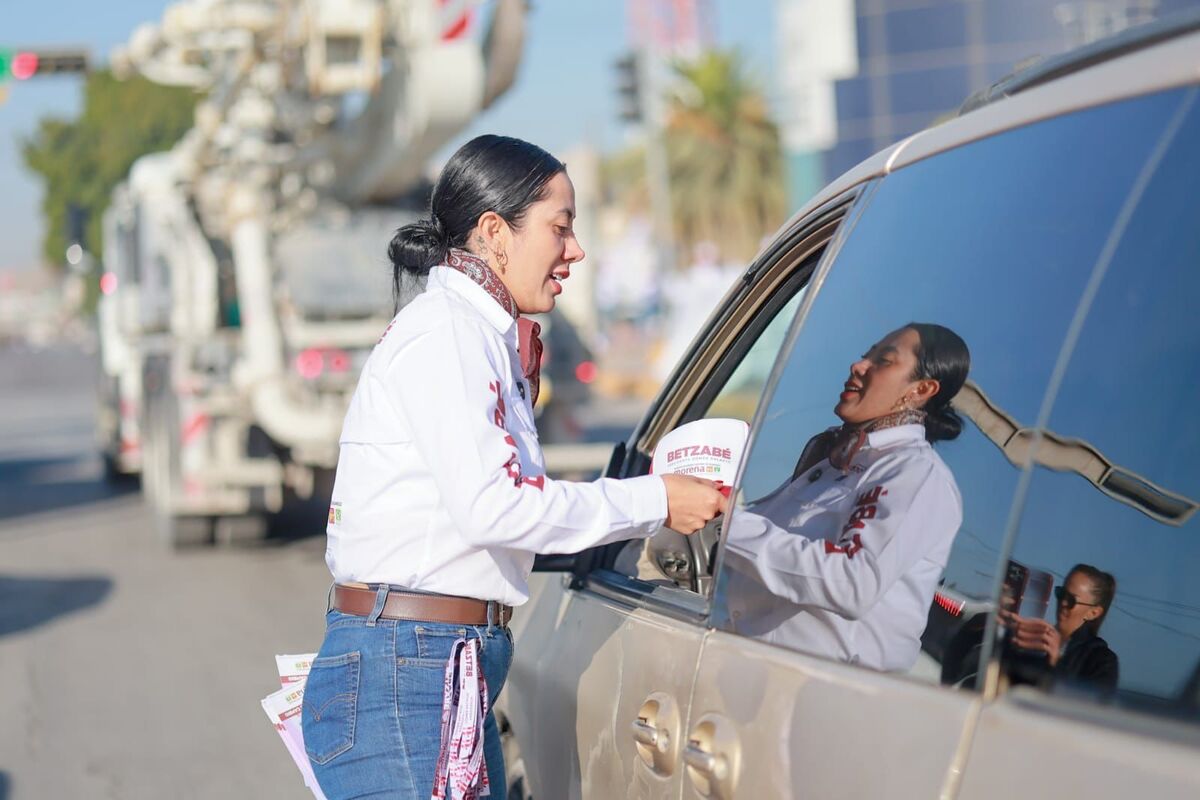 En su segundo día de actividades de campaña, señaló que nada hay más importante que la proximidad.| Cortesía