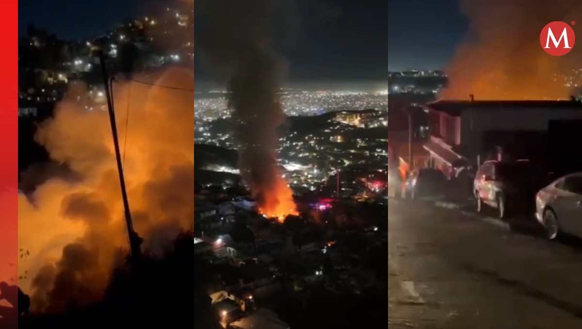 Explosión de transformador causa incendio fatal en colonia Tejamen, Tijuana | Especial