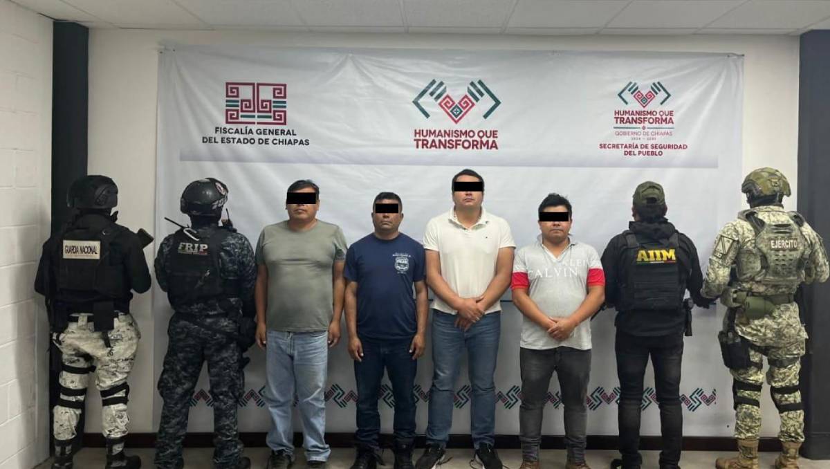 Joaquín flores Hernández, alias 'El Chorizo' fue detenido en el municipio de Yajalón.