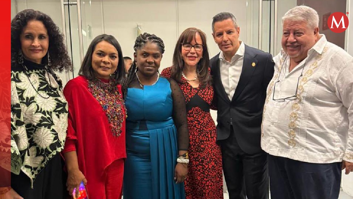 La vicepresidenta de Colombia, Francia Márquez, se reunió con senadores mexicanos hoy. | @alejandromurat